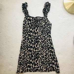 Nasty Gal Cheetah Mini Dress